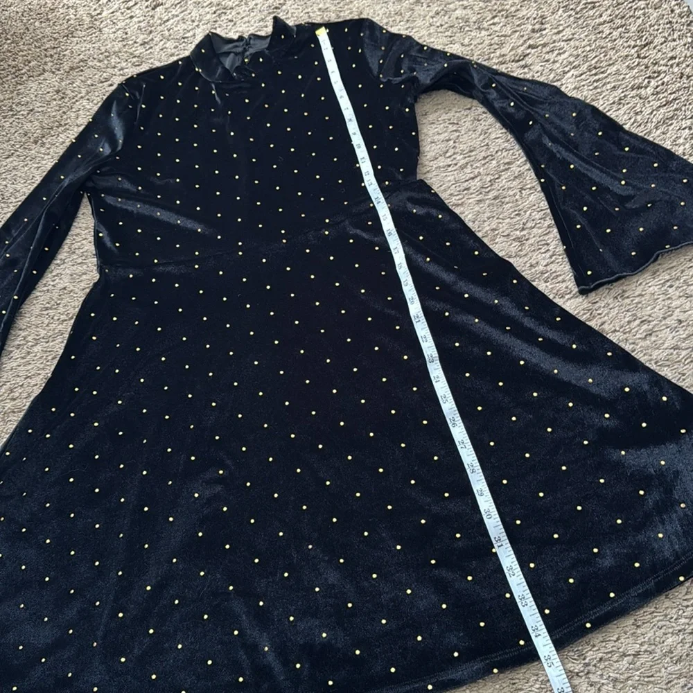 Art Class Black Velvet Girls Holiday Dress Size XXL (18)